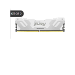 KINGSTON FURY RENEGADE KF572C38RWK2-32 KIT MEMORIA RAM 2X16 GB 32 GB TOTALI 7.200 MHz TECNOLOGIA DDR5 TIPOLOGIA DIMM 288-PIN DIMM GRIGIO BIANCO
